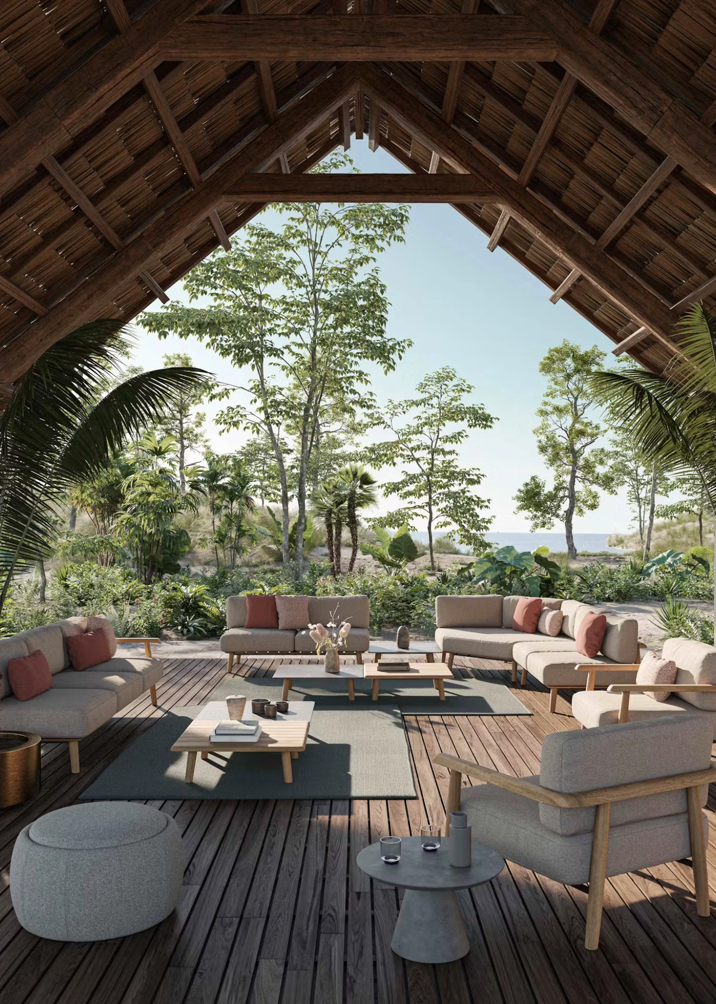 mobilier de jardin haut de gamme - royal botania - maisonna